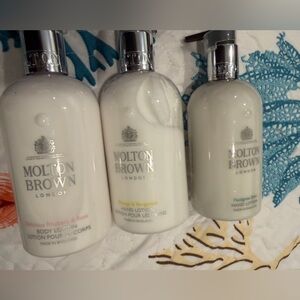 Molton Brown Creamy White Moisturizer Trio